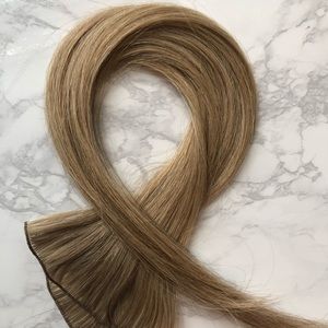 Hand-Tied Human Hair Extensions